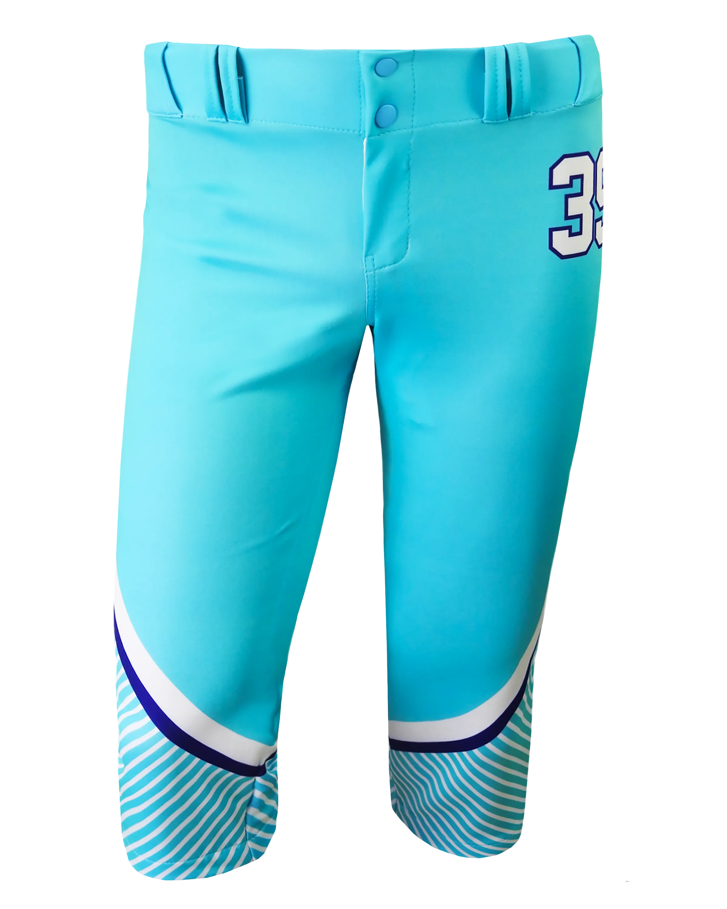 Tapered Full Sublimation Knicker Softball Pants