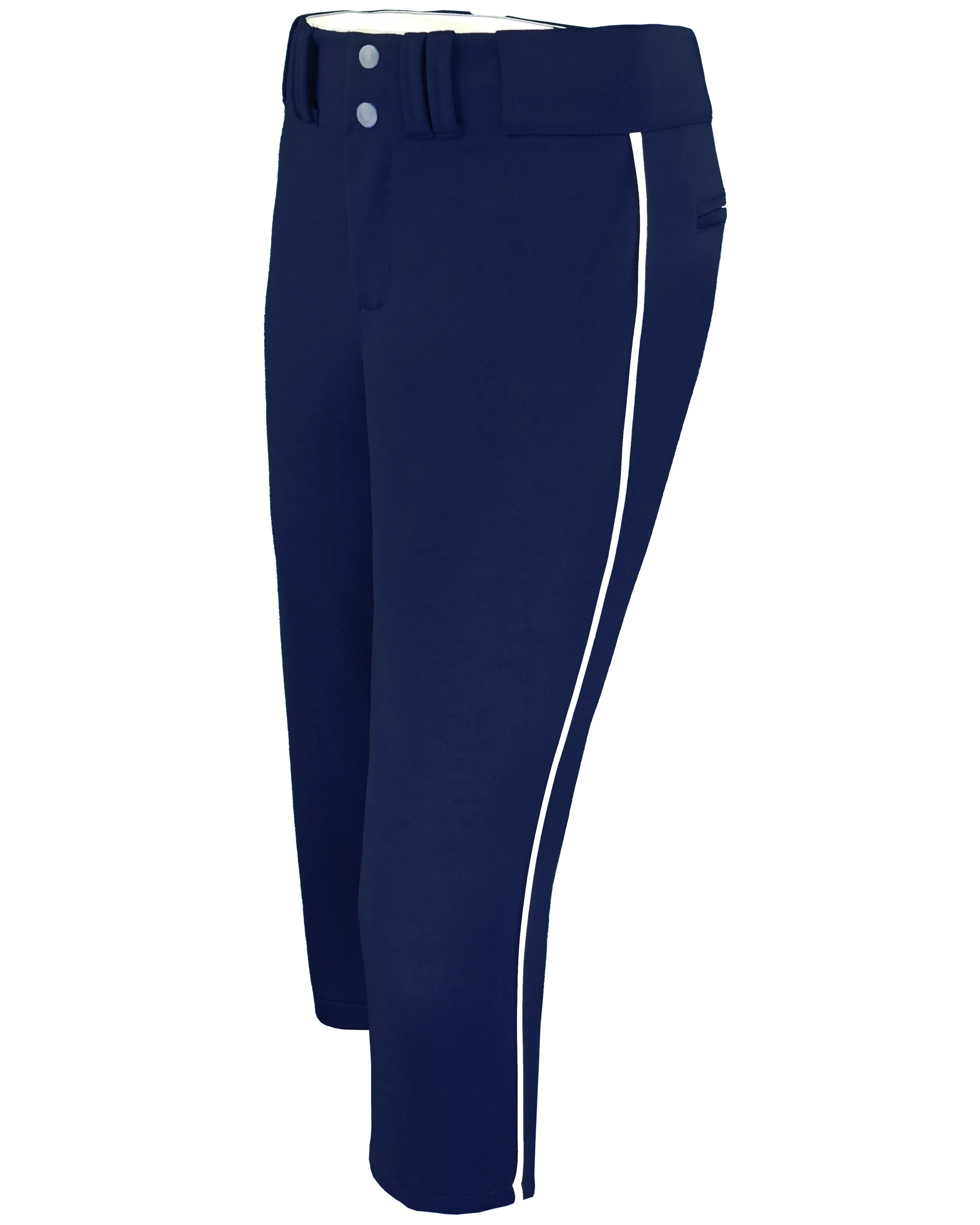 Tapered Lowrise Softball Pants W/ Piping