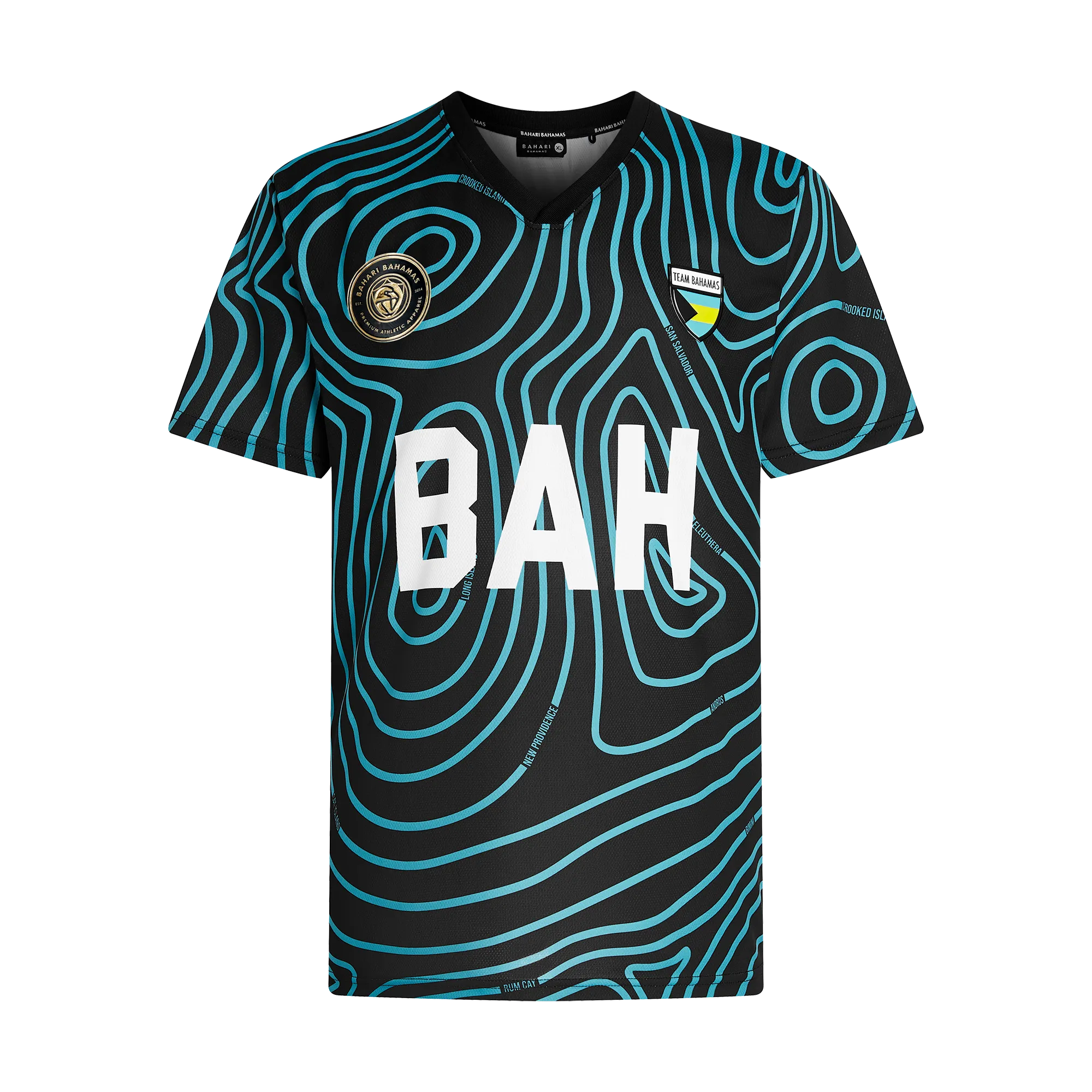 TEAM BAHAMAS TEE- BLACK