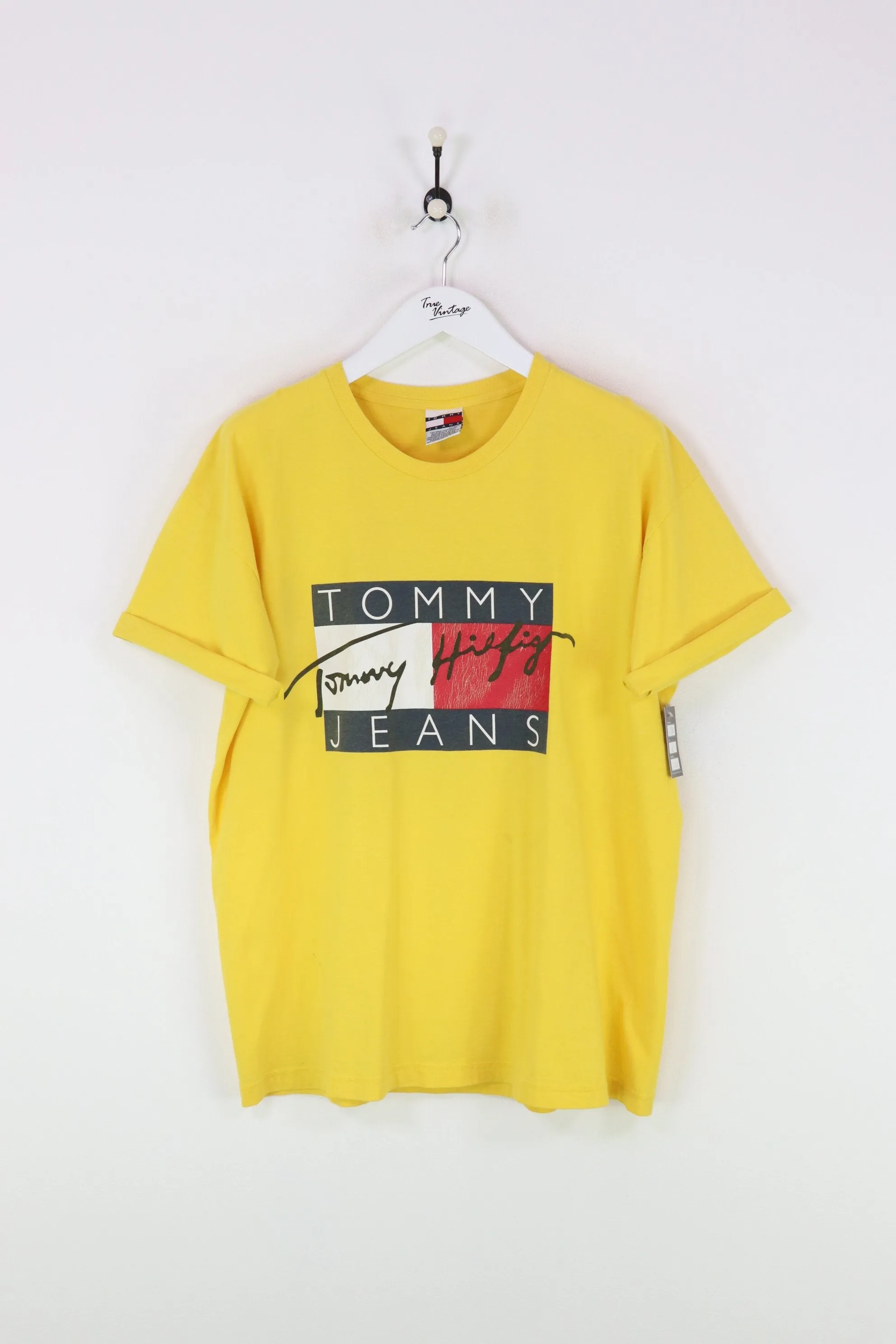 Tommy Hilfiger T-shirt Yellow XL