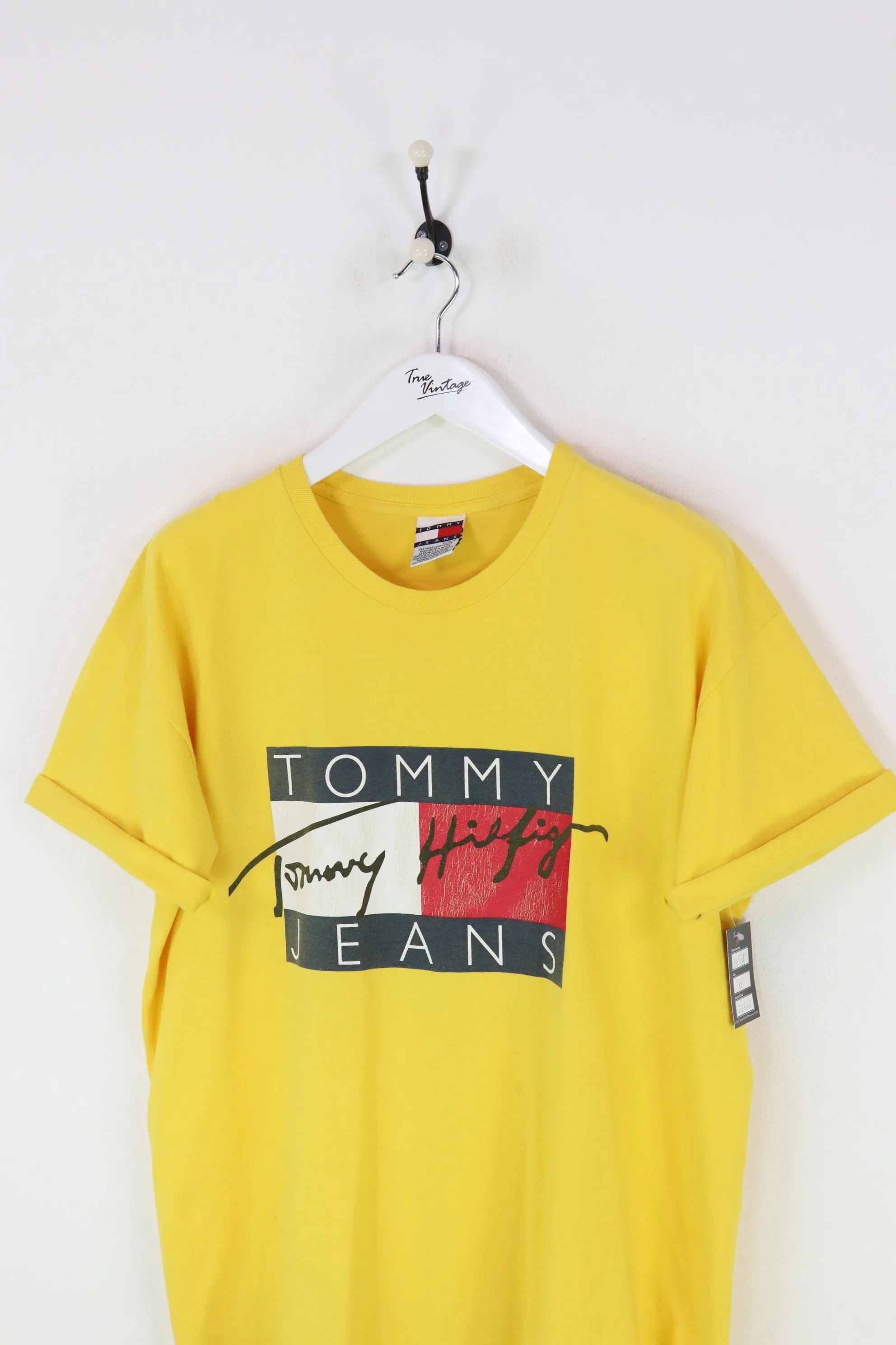 Tommy Hilfiger T-shirt Yellow XL