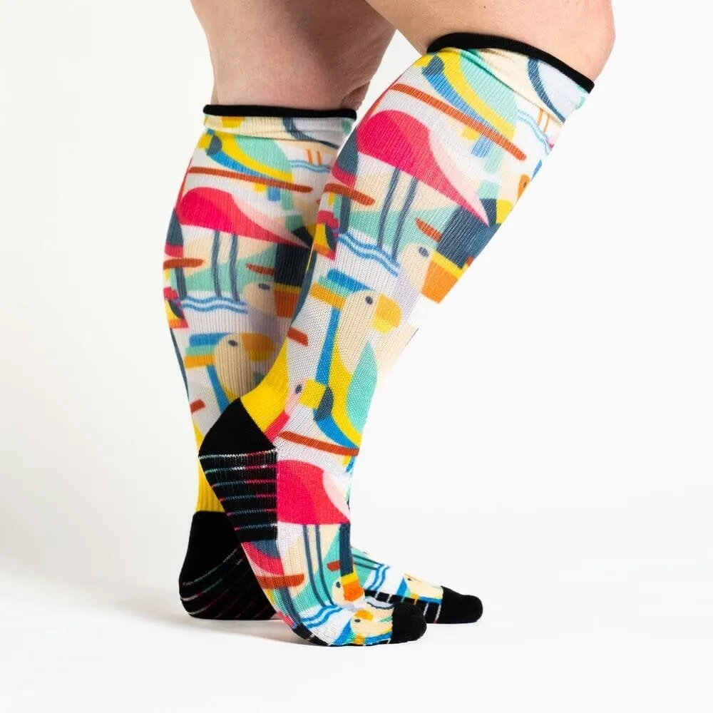 Toucan Dance Diabetic Compression Socks