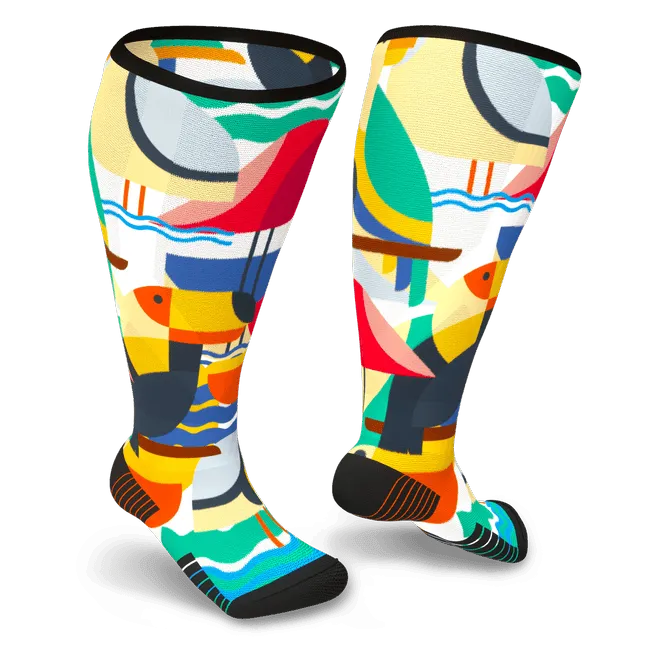 Toucan Dance Diabetic Compression Socks