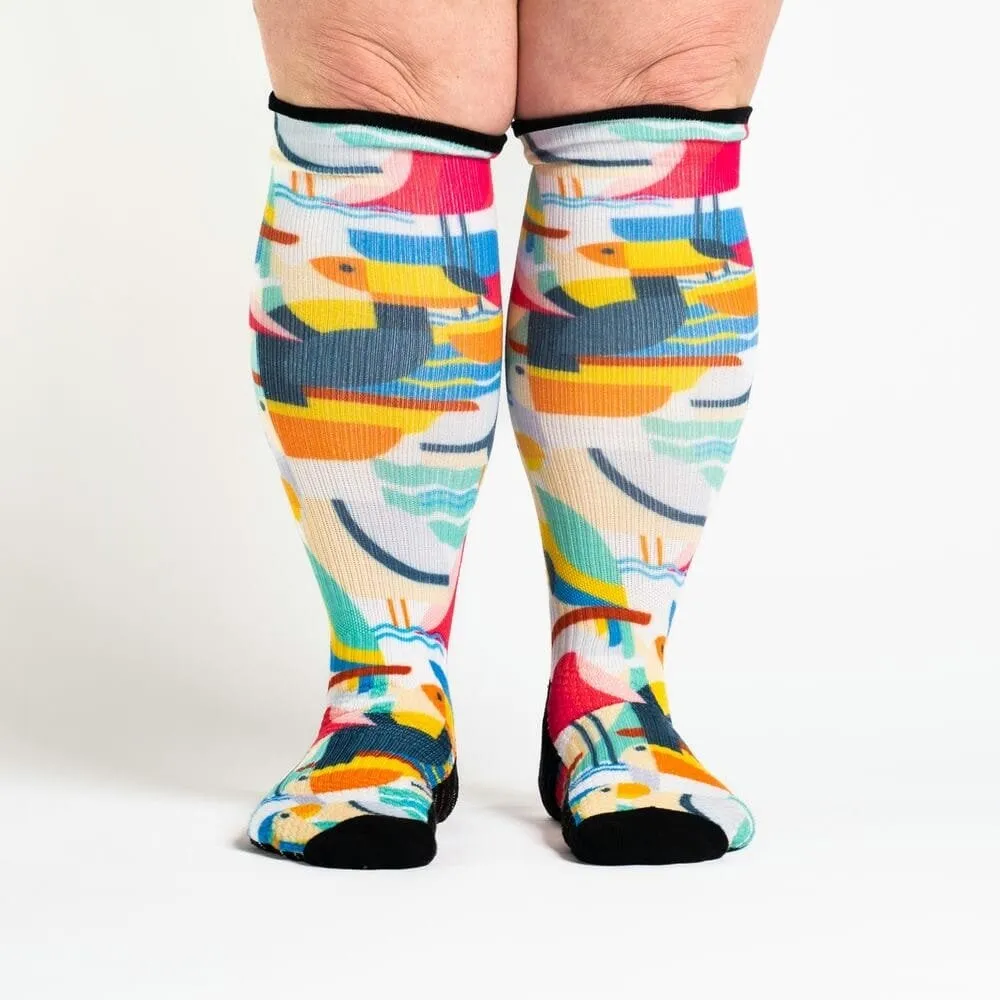 Toucan Dance Diabetic Compression Socks