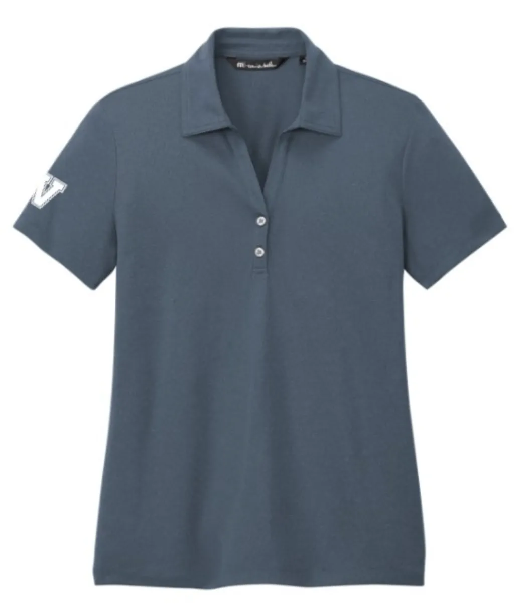 TravisMathew Ladies Coto Performance Polo - Charcoal Grey