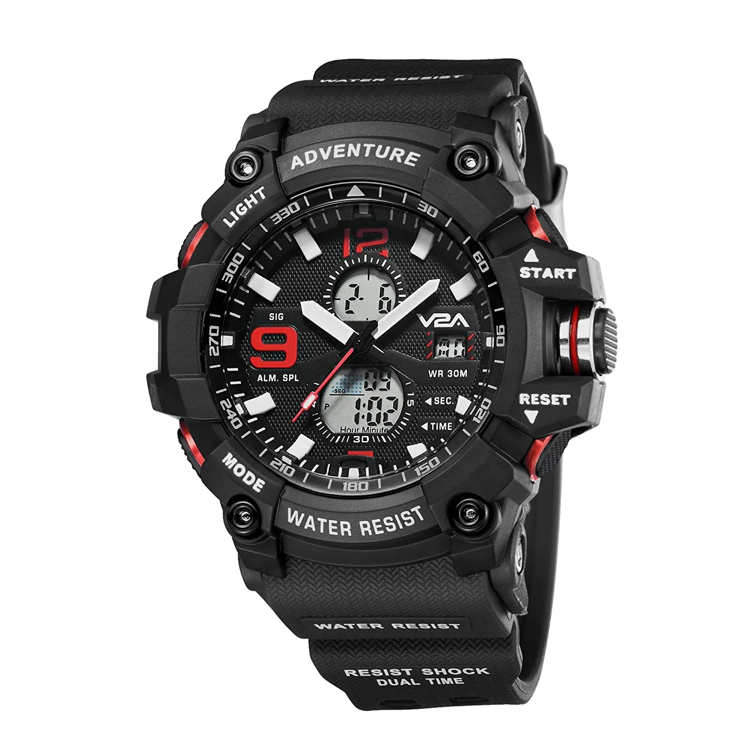 V2A Analog-Digital Men's Watch | Mens Watch | watches for men | Automatic watch for men