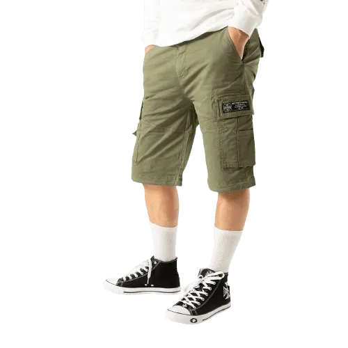 WCC CFL CARGO SHORTS - VINTAGE OLIVE GREEN