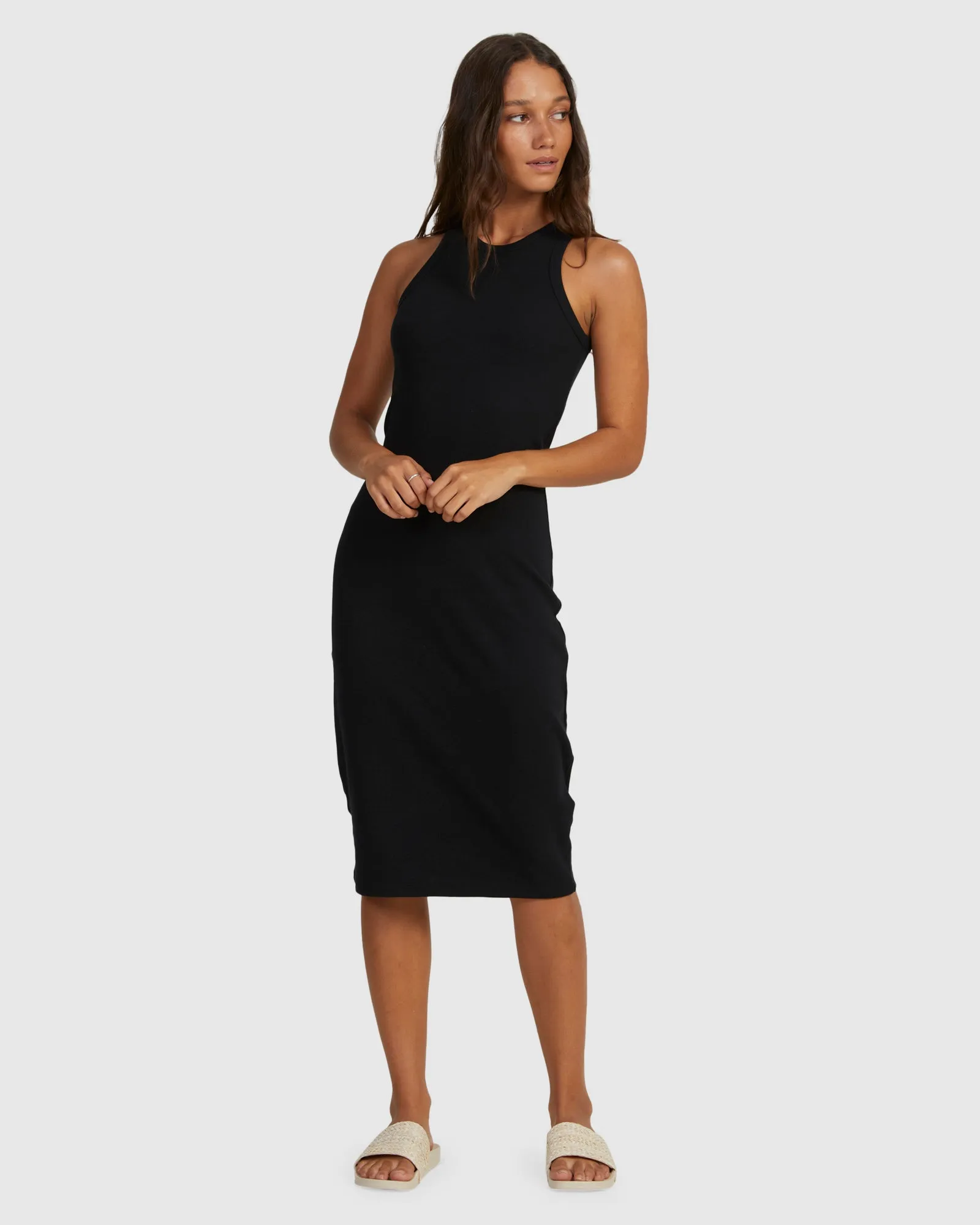 Womens Baseline Midi Dress Dress