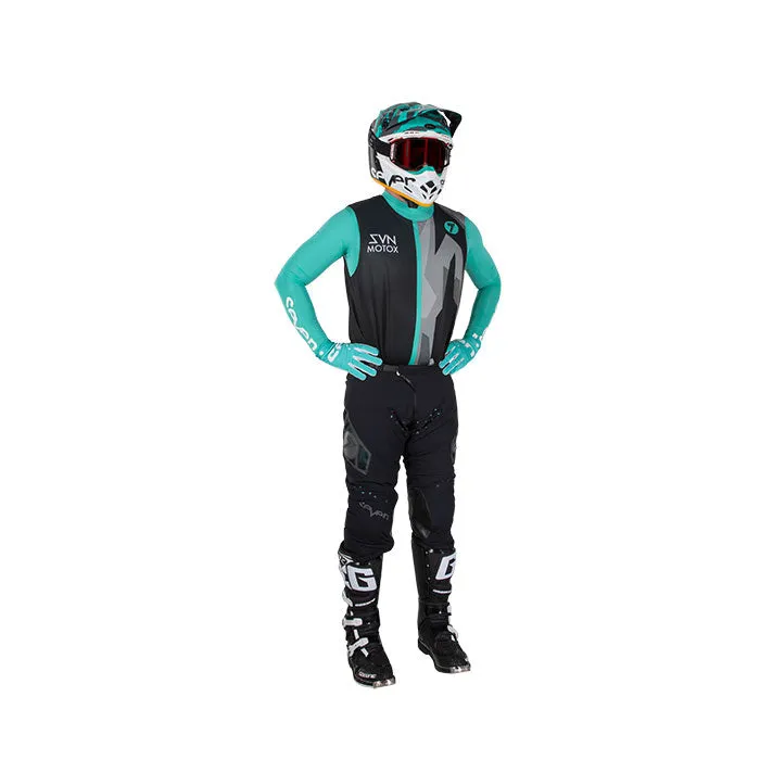 Zero Laser Cut Compression Jersey - Aqua Lite