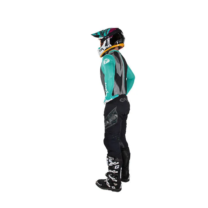 Zero Laser Cut Compression Jersey - Aqua Lite