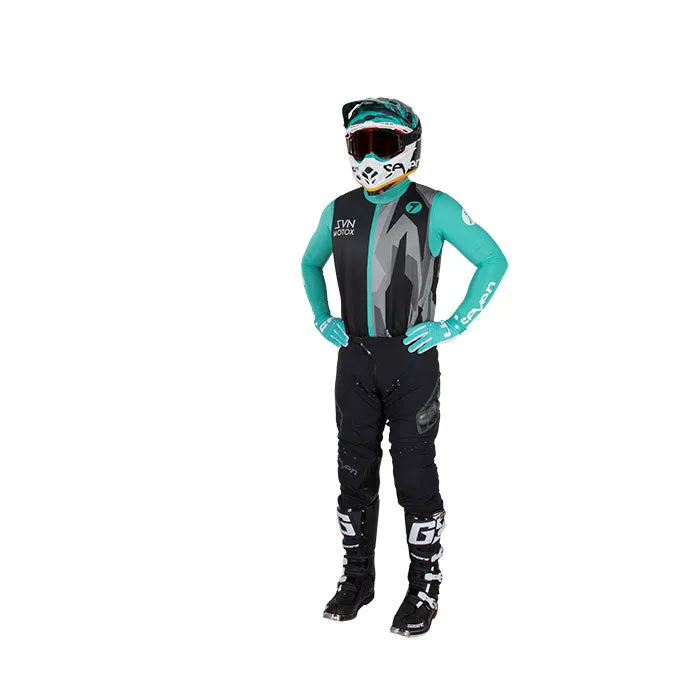 Zero Laser Cut Compression Jersey - Aqua Lite