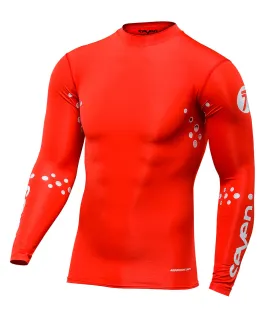 Zero Laser Cut Compression Jersey - Red