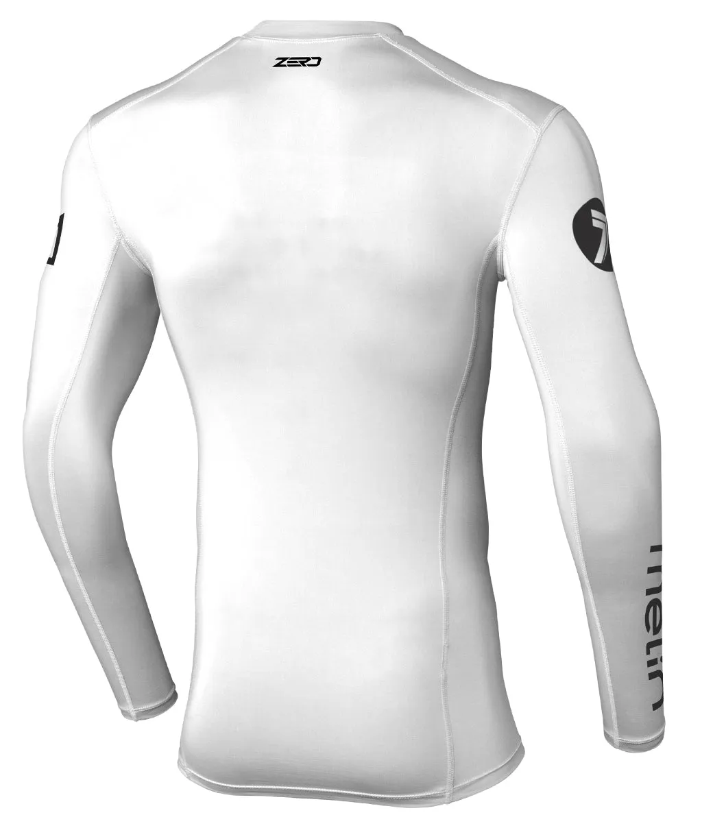 Zero Melin Compression Jersey - Black/White